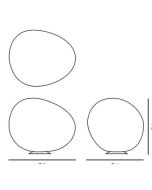 Foscarini Polyregg XL Ersatzglas / Foscarini Polygregg XL Replacement Glass