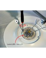 Catellani Smith LED-Ersatzleuchtmittel zur Lederam C 180 und Lederam WF 25/Catellani Smith LED-Spare Illuminant for Lederam C 180 and Lederam WF 25