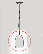 Foscarini Buds Sospensione 1 LED spare glass