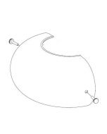 Foscarini Caboche Parete spare glass