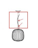 Foscarini Spokes spare rope