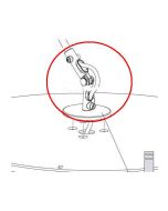 Foscarini Twiggy Terra Ersatz-Kippgelenk für den Leuchtenkopf / Foscarini Twiggy Terra Spare tilt joint for lamp head