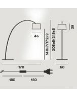 Foscarini Twiggy Terra spare part