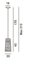 Foscarini Tress Mini Sospensione spare part