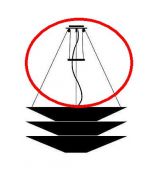 Ingo Maurer Floatation Spare suspension