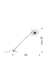 Ingo Maurer Mozzkito Spare Cord Transformer With Slider