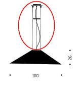 Ingo Maurer Maru spare part