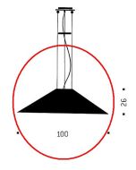 Ingo Maurer Maru Ersatzschirm / Ingo Maurer Maru Replacement Shade