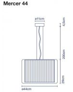 Marset Mercer 44 spare part