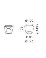 Serien Lighting Annex Ceiling S spare part