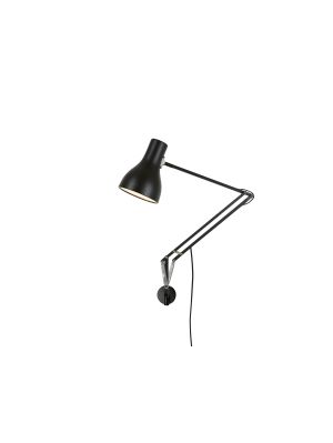 Anglepoise Type 75 Lamp with Wall Bracket black