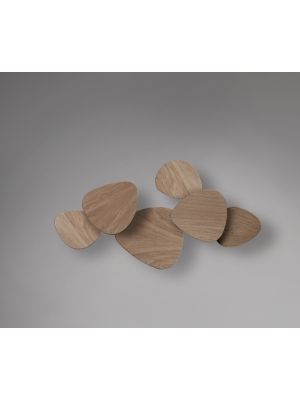 Bover Tria Set 6 natural oak