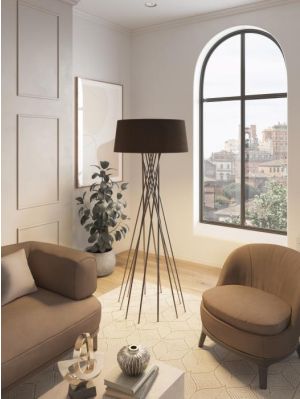 Byok Mikado L aluminum, shade brown