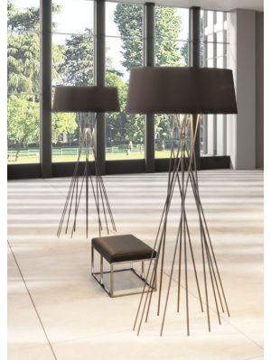 Byok Mikado XL aluminum, shade brown