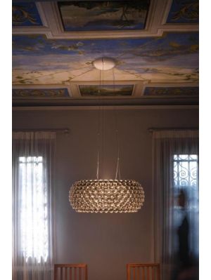 Foscarini Caboche Plus Sospensione Grande LED grey