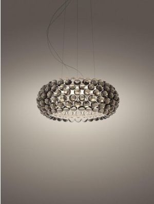 Foscarini Caboche Plus Sospensione Media LED grey