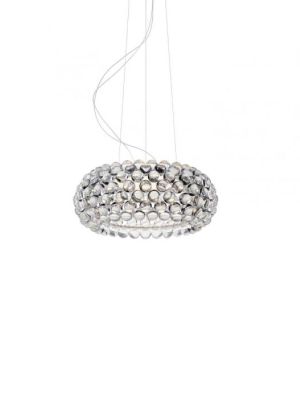 Foscarini Caboche Plus Sospensione Media LED transparent