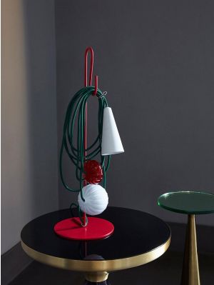 Foscarini Filo Tavolo version 5, Ruby Jaypure
