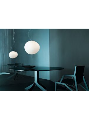Foscarini Gregg Sospensione Grande white (at the right)