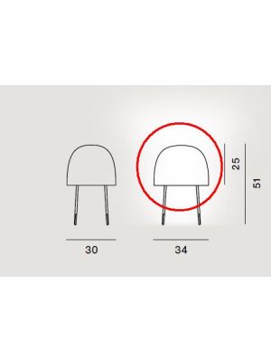 Foscarini Kurage Ersatz - Diffusor / Foscarini Kurage Replacement diffuser