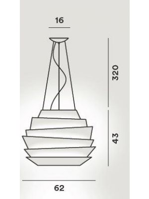 Foscarini Le Soleil Sospensione spare part