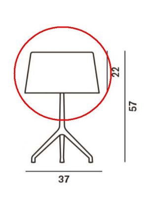 Foscarini Lumiere XXL spare part