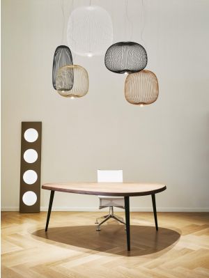 Foscarini Spokes 3 black (second from right)