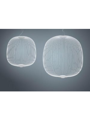 Foscarini Spokes 2 Large MyLight white (at the right)