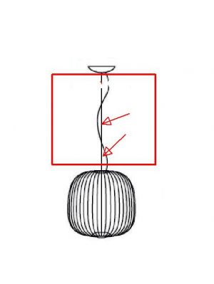 Foscarini Spokes spare rope