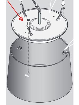 Foscarini Twiggy - replacement upper diffuser disc until 2020