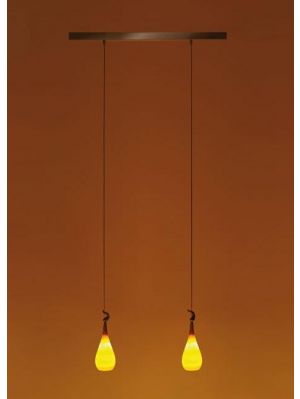K-meral DAN pendant lamp 2-light with TIWI