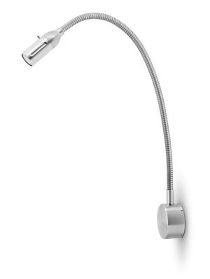 Less'n'more Zeus Wall Light Z-MWL2 aluminum, flex arm aluminum