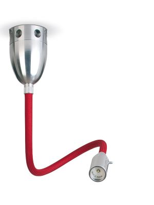 Less'n'more Zeus Wall / Ceiling Light Z-BDL flexible arm red