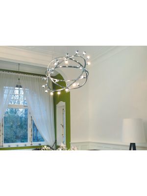 Licht im Raum Dione 800 stainless steel polished