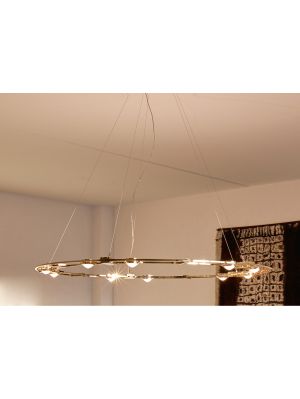 Licht im Raum Ocular 1300 LED brass natural