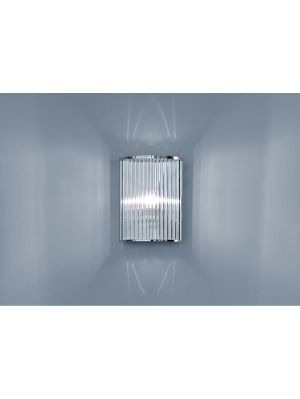 Licht im Raum Stilio Uno 240 Wall Lamp nickel glossy