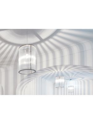 Licht im Raum Stilio Uno 300 nickel glossy