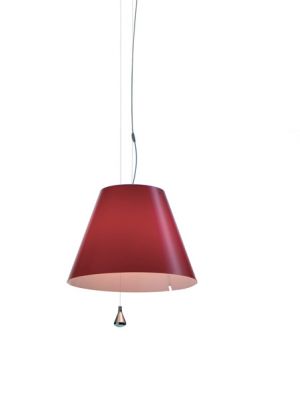 Luceplan Lady Costanza Suspension primary red