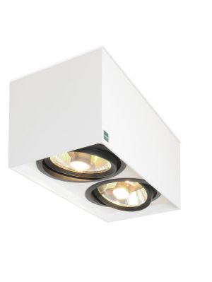 Mawa 111er square 2-lamps low-voltage white