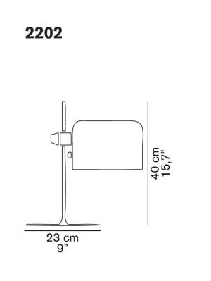 Oluce Coupé 2202 spare part