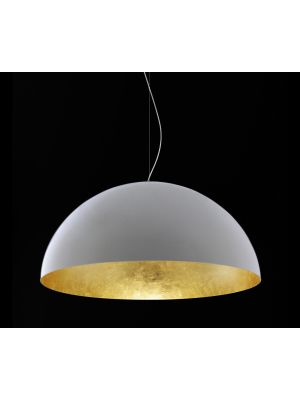 Oluce Sonora 490 OR white on the outside / gold inside