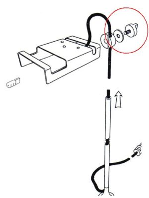 Oluce Spider Replacement Knob