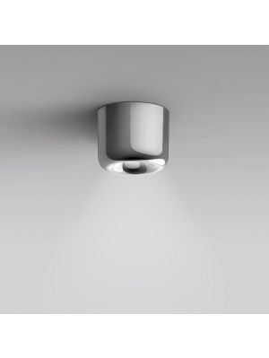 Serien Lighting Cavity Ceiling L aluminum polished