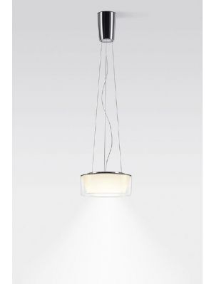 Serien Lighting Curling Suspension Rope Acryl clear / conical opal M