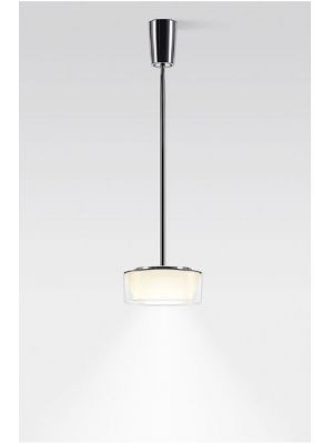 Serien Lighting Curling Suspension Tube Acryl clear / conical opal M