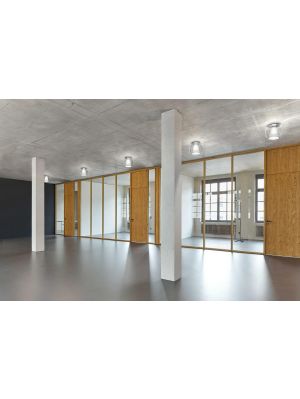 Serien Lighting Draft Ceiling M clear