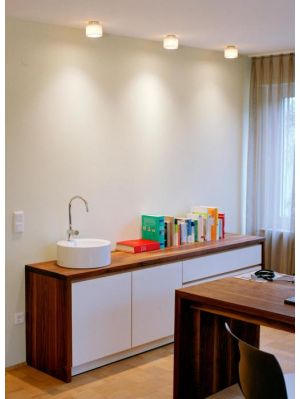 Serien Lighting Reef Ceiling Halogen canopy polished