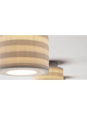 Steng Tjao Ceiling Lamp version 3 shade with wide stripes